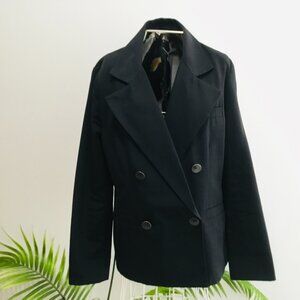 CAbi Double-breasted Jacket (6) & Coordinating Pants (8)